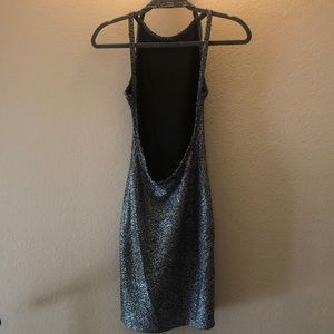 Worn once. Like brand new. Backless mini dress. XS. Great for going out!